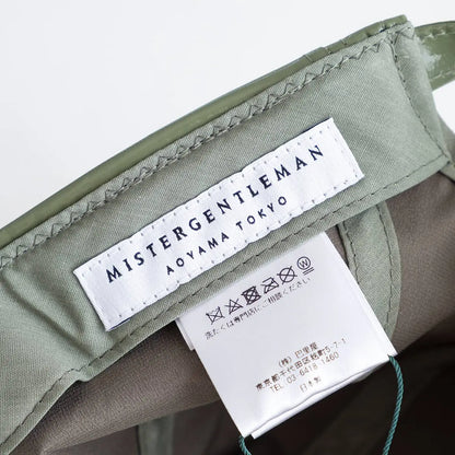 エナメル ジェット キャップ（2色）｜MISTERGENTLEMAN