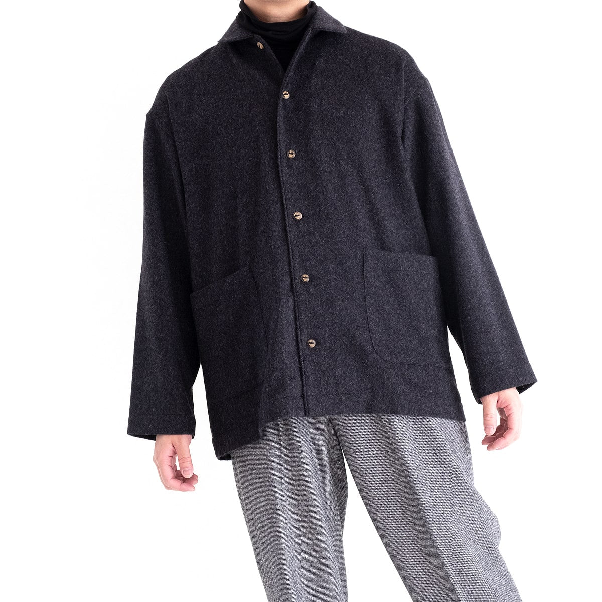 Snow Peak THE INOUE BROTHERS Royal Alpaca Pyjamas Shirt