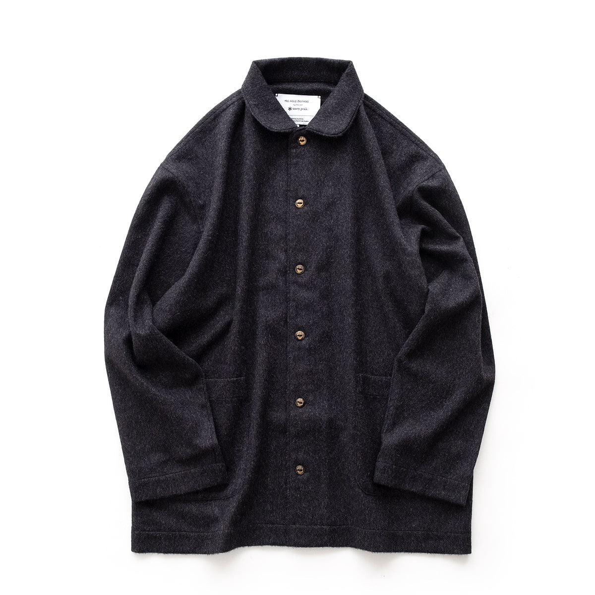 Snow Peak THE INOUE BROTHERS Royal Alpaca Pyjamas Shirt
