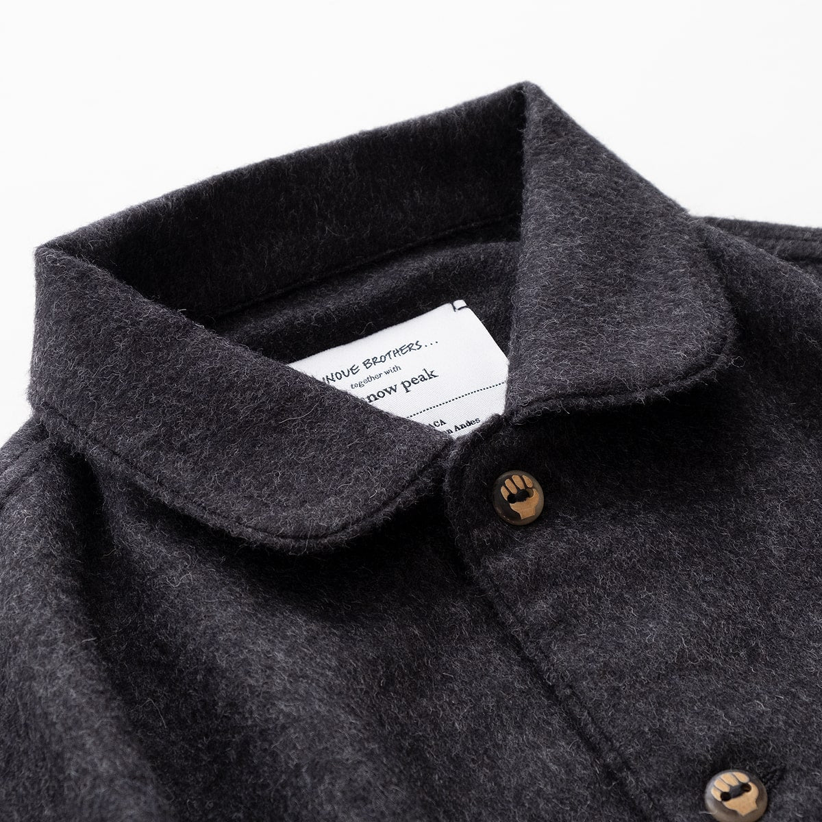 Snow Peak THE INOUE BROTHERS Royal Alpaca Pyjamas Shirt