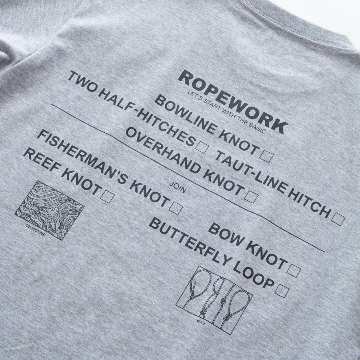 ロープ ワーク Tシャツ（3色）｜Snow Peak