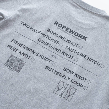 ロープ ワーク Tシャツ（3色）｜Snow Peak