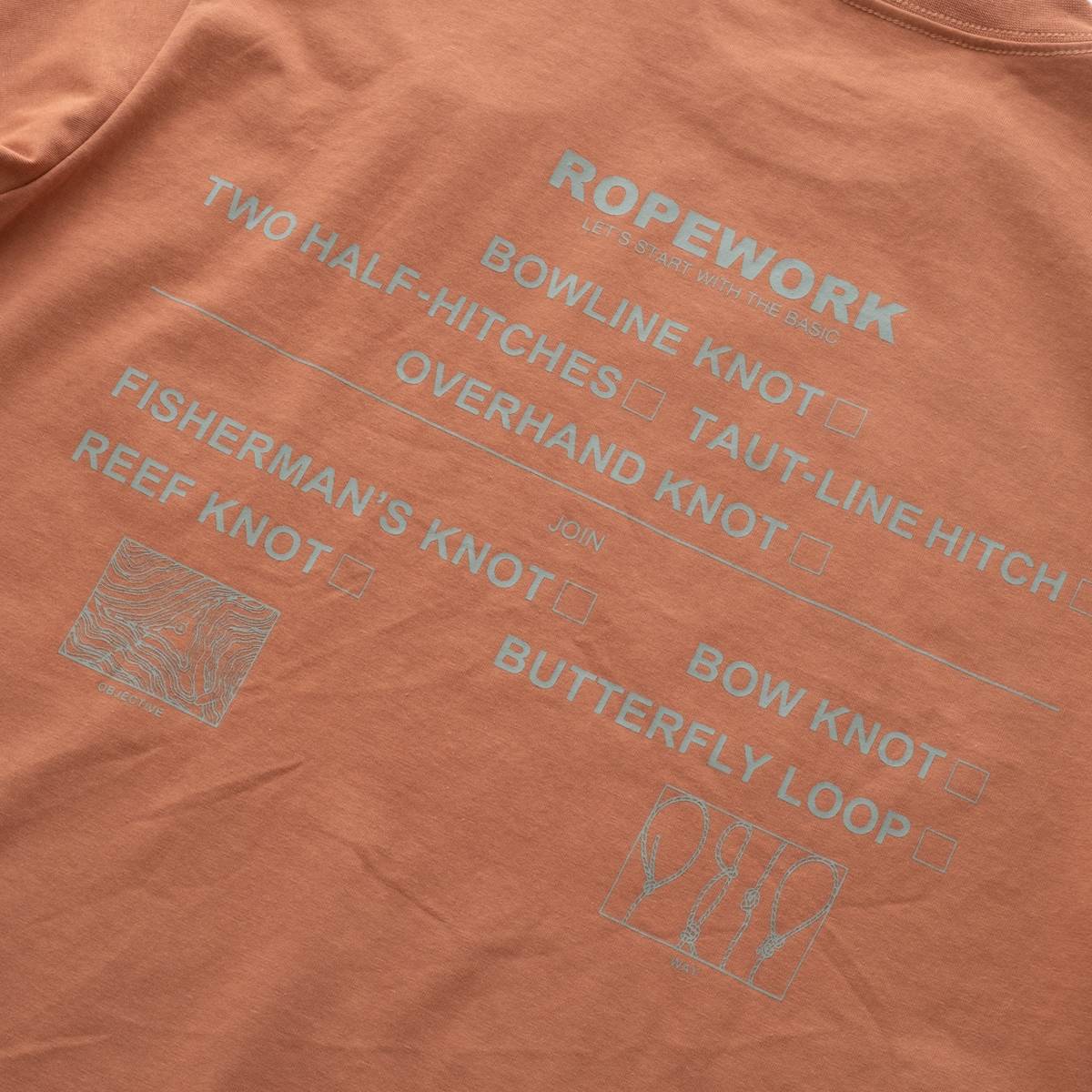 ロープ ワーク Tシャツ（3色）｜Snow Peak