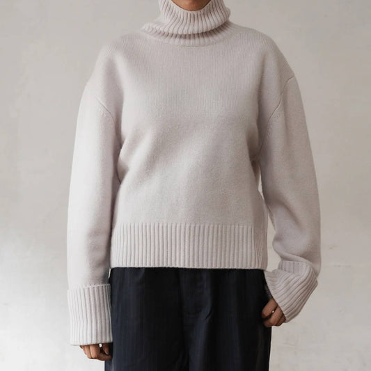 WOMEN AKABA MILANO タートルネック プルオーバー（3色）