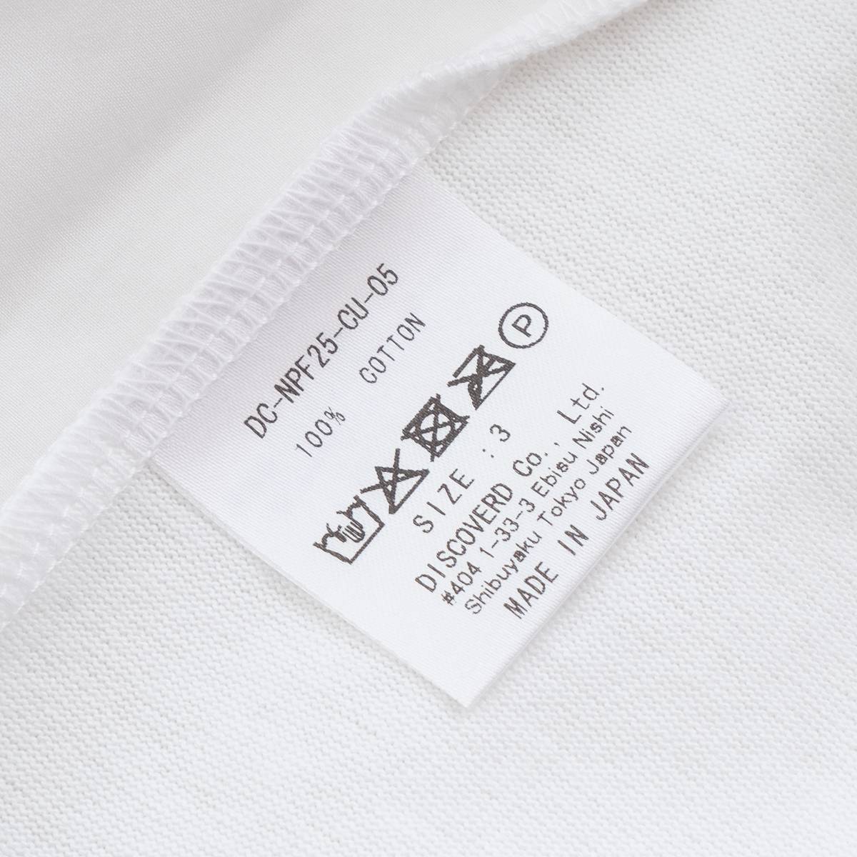 パース ポケット S/S Tシャツ（2色）｜DISCOVERED