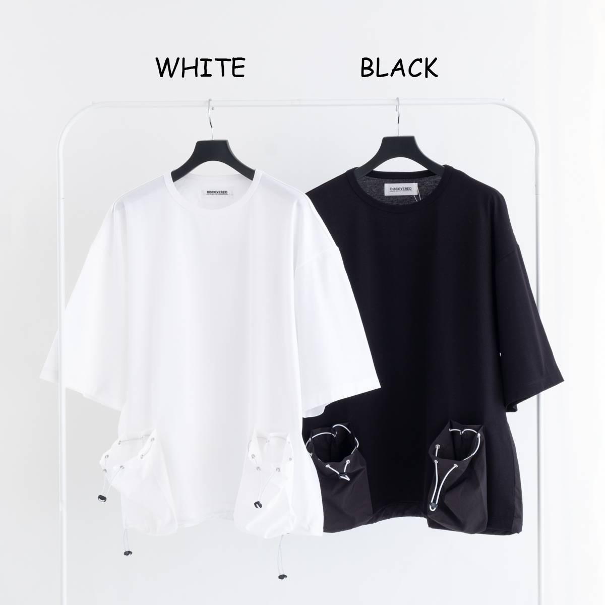 パース ポケット S/S Tシャツ（2色）｜DISCOVERED