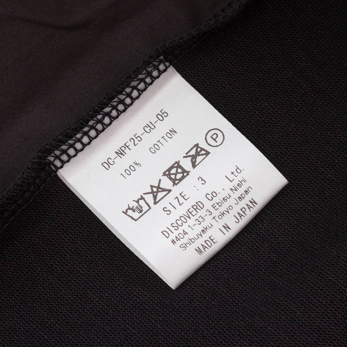 パース ポケット S/S Tシャツ（2色）｜DISCOVERED