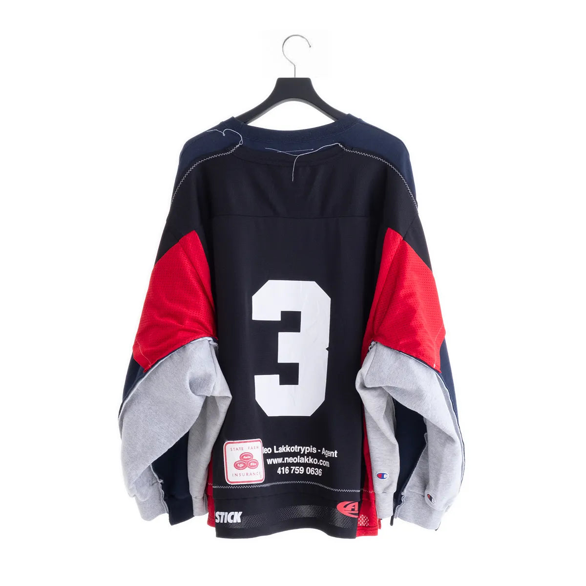 DISCOVERED FOOTBALL SWEAT
