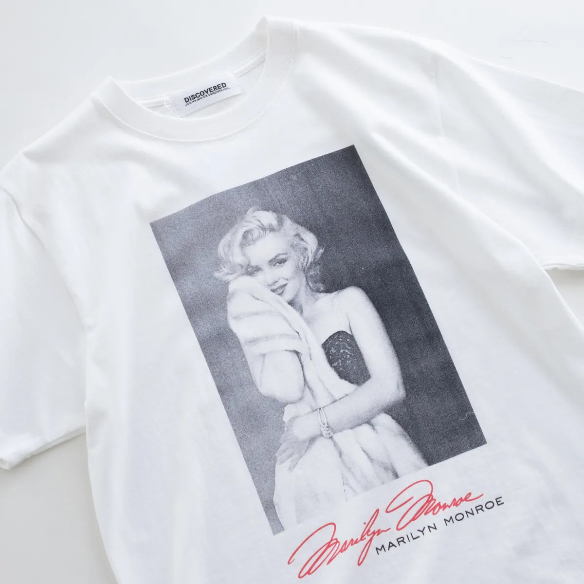 DISCOVERED MARILYN MONROE TEE SELF-PORTRAIT（2色）