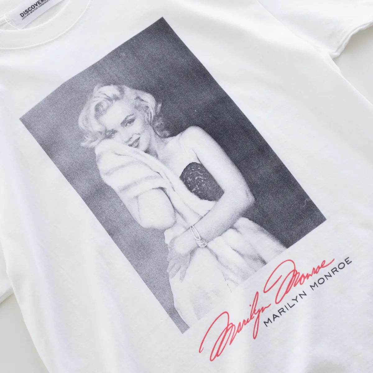 DISCOVERED MARILYN MONROE TEE SELF-PORTRAIT（2色）