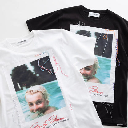 DISCOVERED MARILYN MONROE TEE POOL（2色）