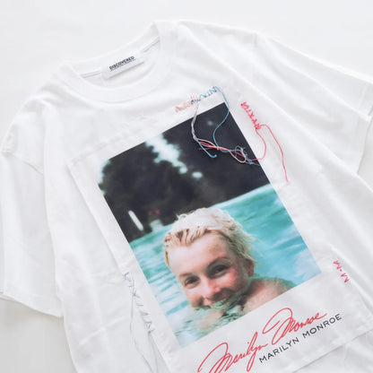 DISCOVERED MARILYN MONROE TEE POOL（2色）