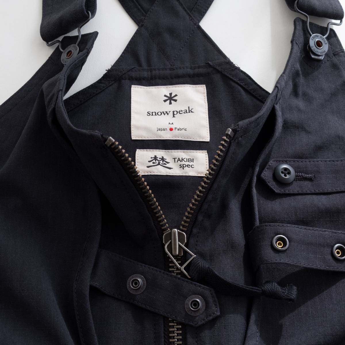  peak TAKIBI spec ベスト M ブラック TAKIBI Ripstop Vest | Snow Peak