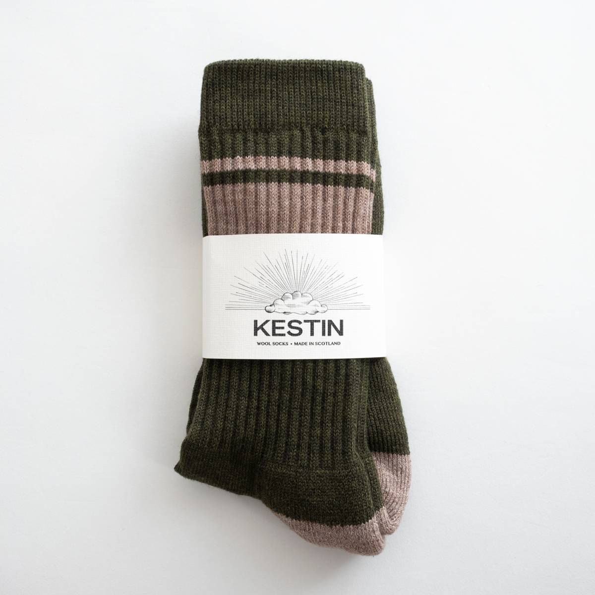 エルジン ウール ソックス（2色）｜KESTIN