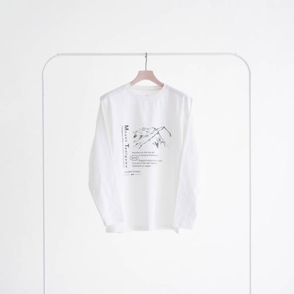 マウンテンオブムーズ コラボ Mt Tanigawa ロング スリーブ Tシャツ（2色）｜Snow Peak