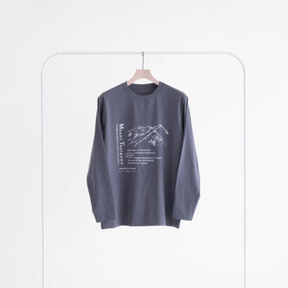 マウンテンオブムーズ コラボ Mt Tanigawa ロング スリーブ Tシャツ（2色）｜Snow Peak