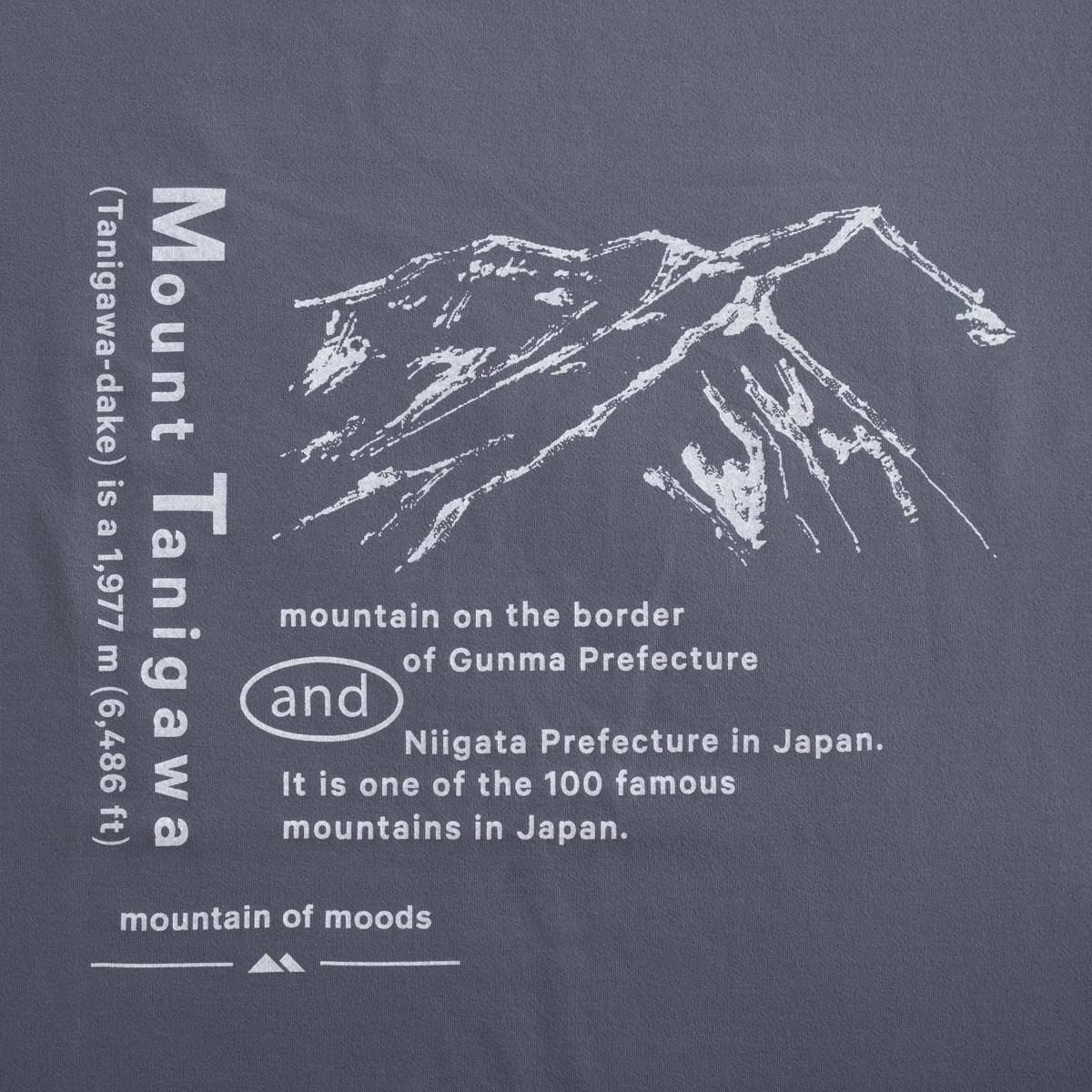 マウンテンオブムーズ コラボ Mt Tanigawa ロング スリーブ Tシャツ（2色）｜Snow Peak