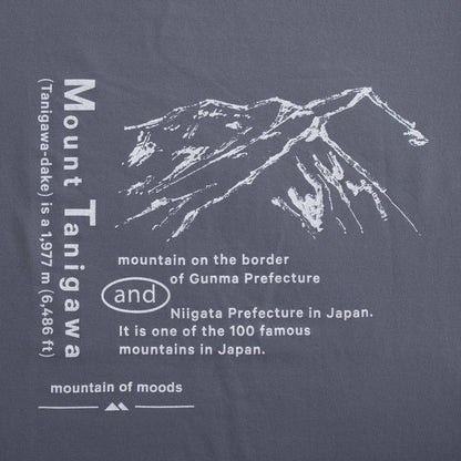 マウンテンオブムーズ コラボ Mt Tanigawa ロング スリーブ Tシャツ（2色）｜Snow Peak