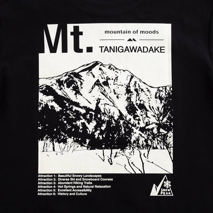 Snow Peak MofM Mt Tanigawa Tシャツ