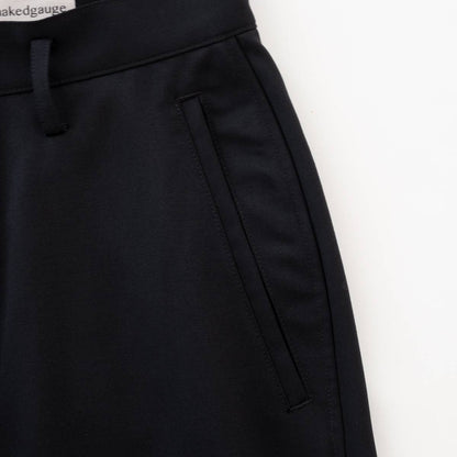 WOOL GABARDINE ASHLEY SLACKS - ウール ギャバジン アシュリー スラックス | nakedgauge