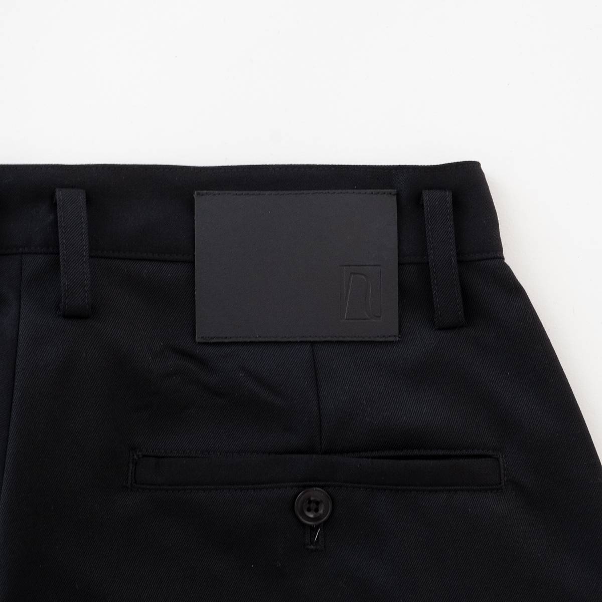 WOOL GABARDINE ASHLEY SLACKS - ウール ギャバジン アシュリー スラックス | nakedgauge