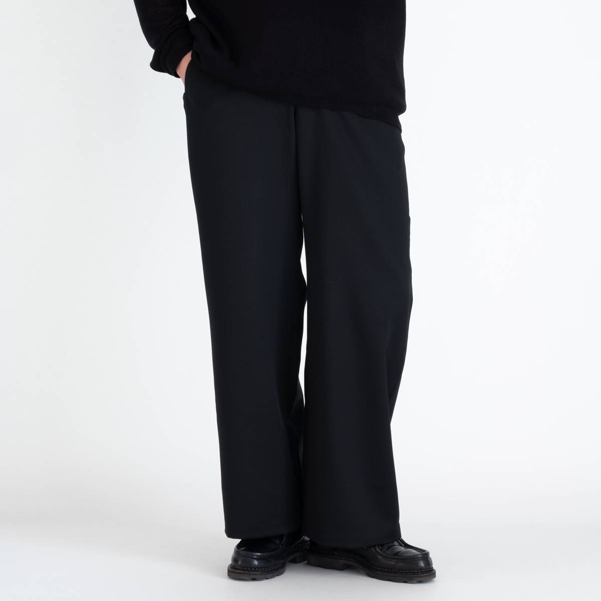 WOOL GABARDINE ASHLEY SLACKS - ウール ギャバジン アシュリー スラックス | nakedgauge