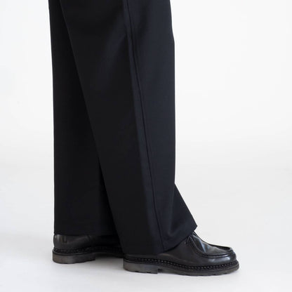 WOOL GABARDINE ASHLEY SLACKS - ウール ギャバジン アシュリー スラックス | nakedgauge