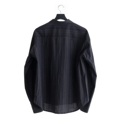 nakedgauge MADRAS STRIPE SHIRT LS