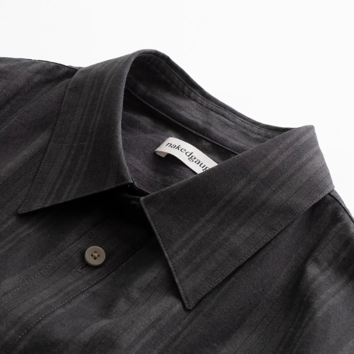nakedgauge MADRAS STRIPE SHIRT LS