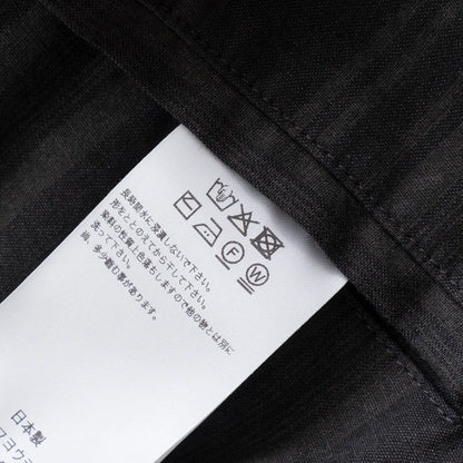 nakedgauge MADRAS STRIPE WIDE EASY PANTS