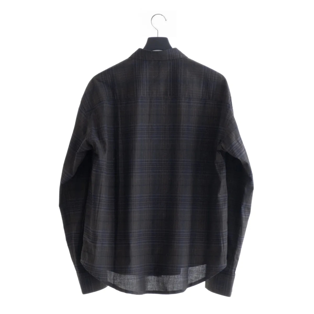nakedgauge MADRAS CHECK SHIRT LS