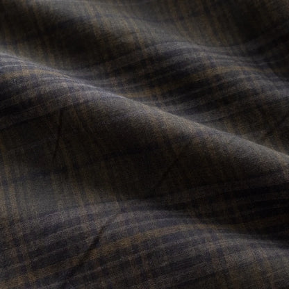 nakedgauge MADRAS CHECK SHIRT LS