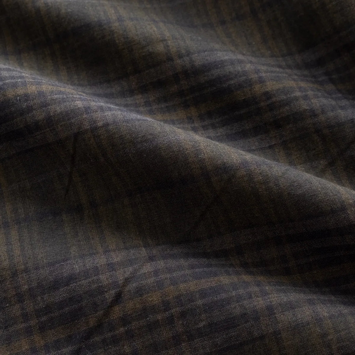 nakedgauge MADRAS CHECK WIDE EASY PANTS