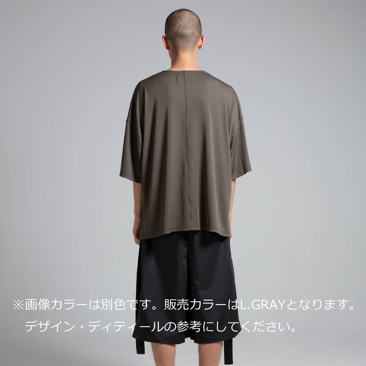 アクア リブ マッシブ Tシャツ（2色）｜prasthana