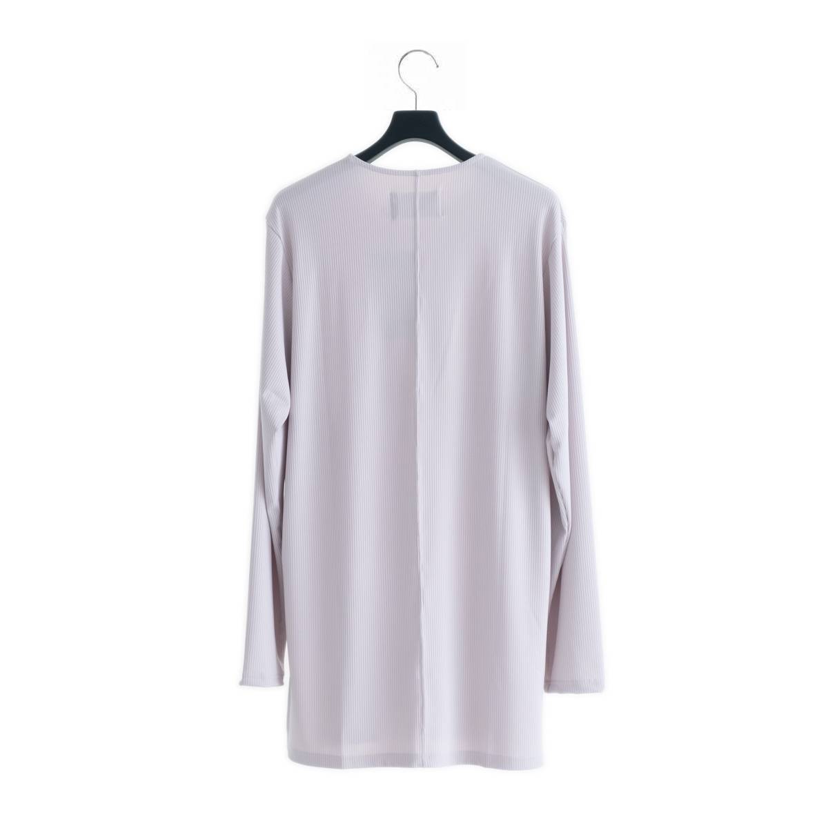 アクア リブ ベース レイヤー ロング Tシャツ（2色）｜prasthana