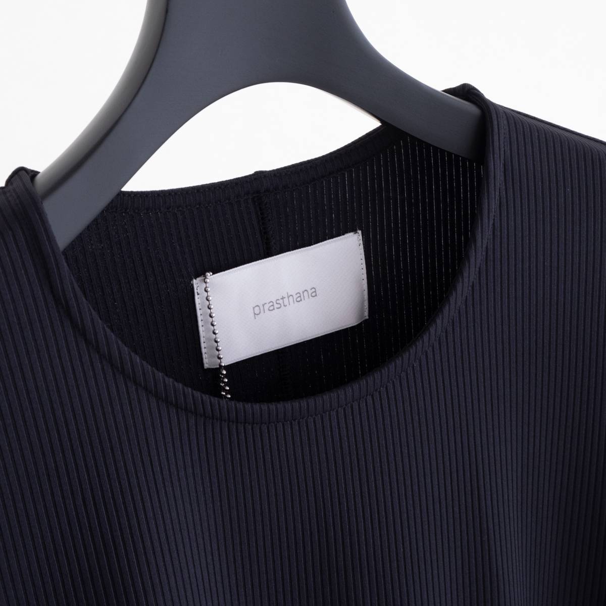 アクア リブ ベース レイヤー ロング Tシャツ（2色）｜prasthana