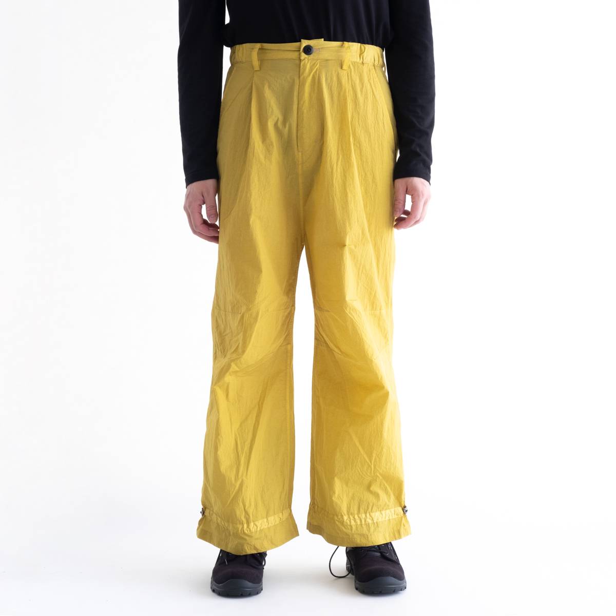 prasthana（プラスターナ）parachute over trousers OD 正規取扱通販