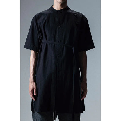 prasthana strings raw edge s/s shirt