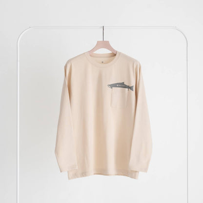 トラウト ポケット ロング スリーブ Tシャツ（3色）｜Snow Peak