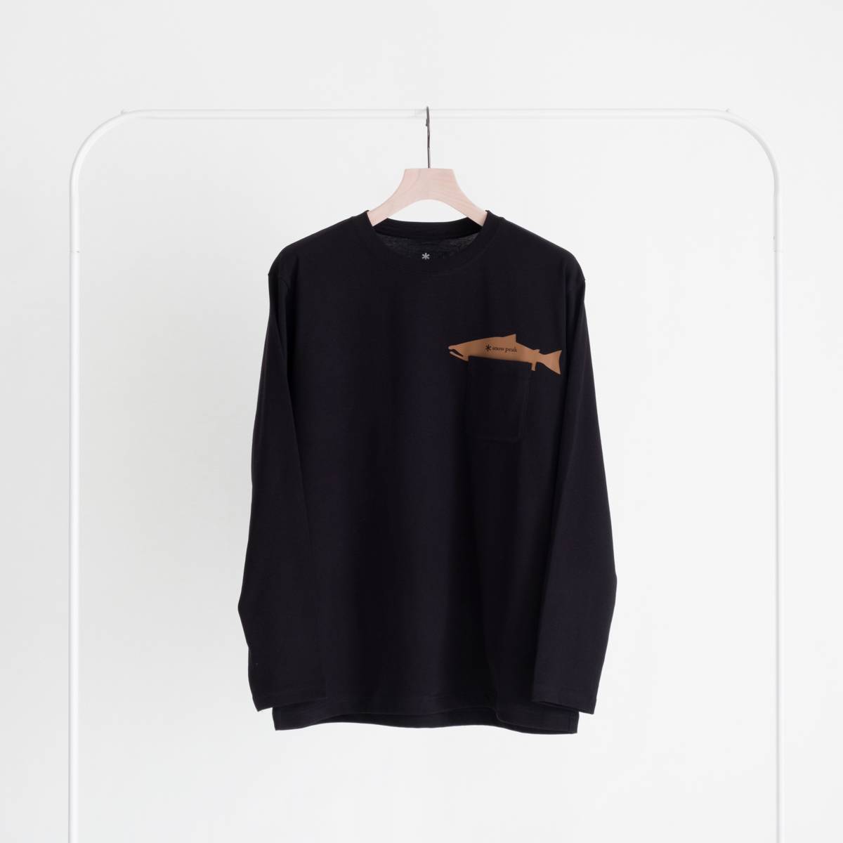 トラウト ポケット ロング スリーブ Tシャツ（3色）｜Snow Peak