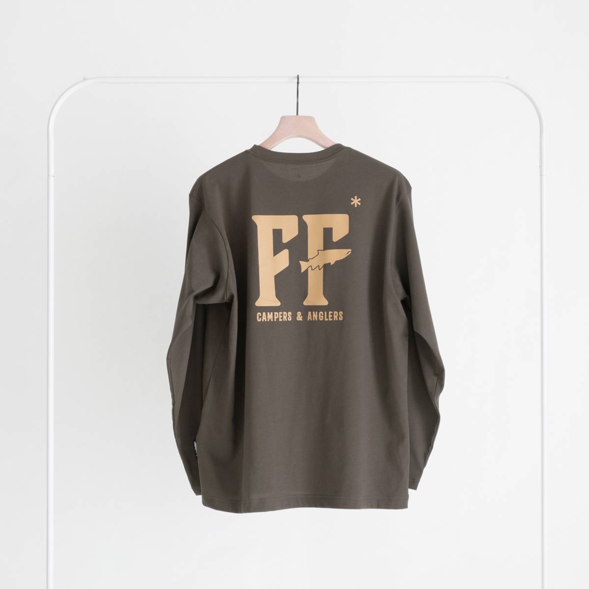 トラウト ポケット ロング スリーブ Tシャツ（3色）｜Snow Peak