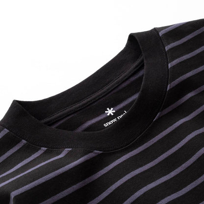 Snow Peak Heavy Cotton Border LS T-Shirt（2色）