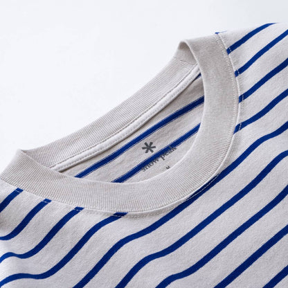Snow Peak Heavy Cotton Border LS T-Shirt（2色）