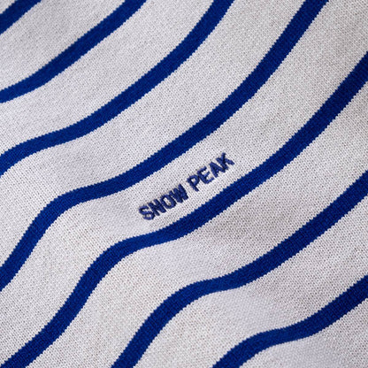 Snow Peak Heavy Cotton Border LS T-Shirt（2色）