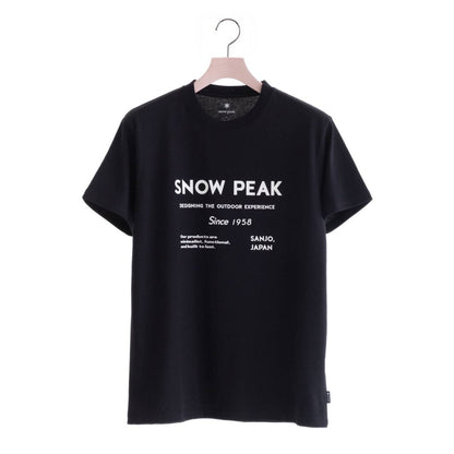 Snow Peak SP Typography T-Shirt（3色）