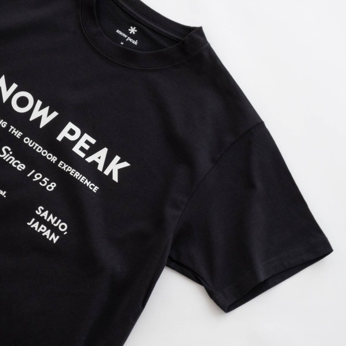 Snow Peak SP Typography T-Shirt（3色）