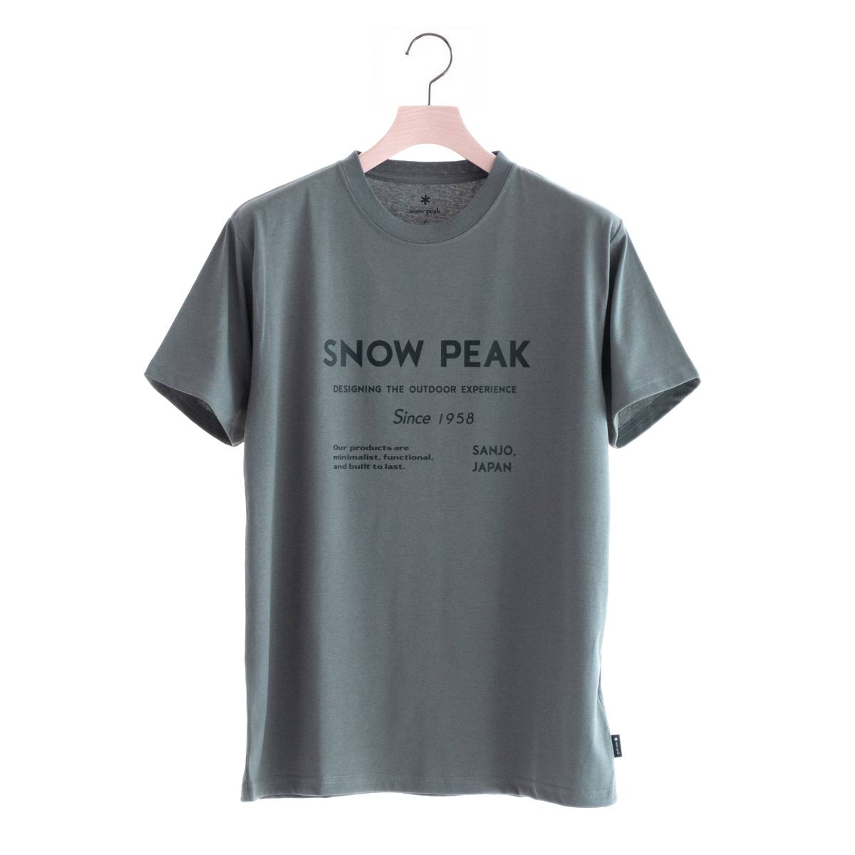 Snow Peak SP Typography T-Shirt（3色）