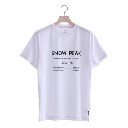 Snow Peak SP Typography T-Shirt（3色）