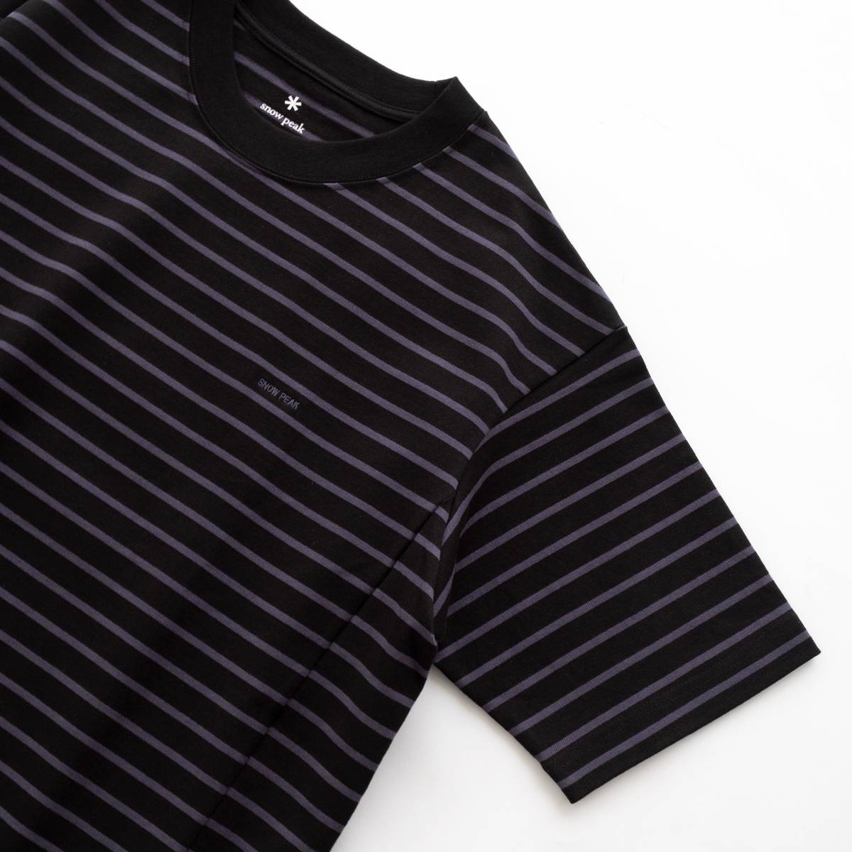 Snow Peak Heavy Cotton Border T-Shirt（2色）