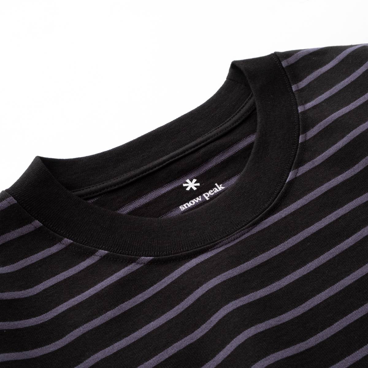 Snow Peak Heavy Cotton Border T-Shirt（2色）
